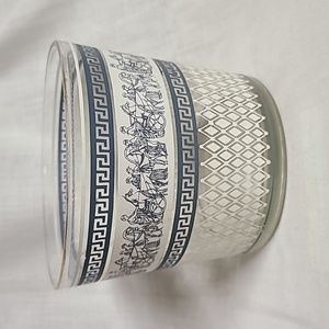 💥CLEARANCE💥Patrician by Jeannette 5" Ice Bucket Blue White Grecian